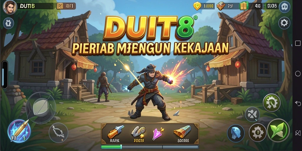 Tangkapan layar gameplay menunjukkan tower mendebarkan dan pertahanan yang menantang.