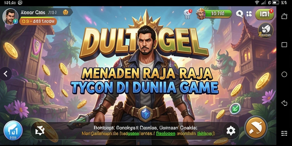 Tampilan gameplay DULTOGEL yang menarik dan penuh tantangan.