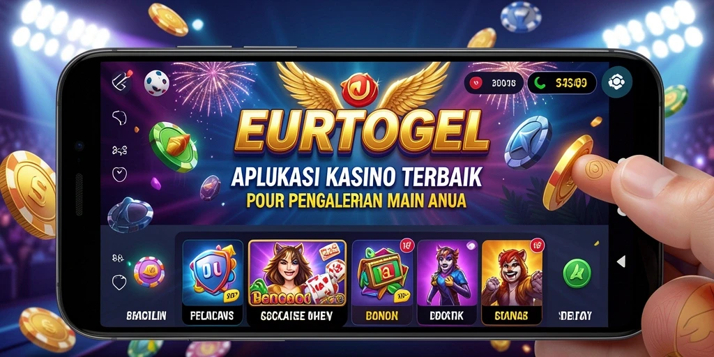 Tampilan gameplay mendebarkan dari aplikasi Kasino EUROTOGEL.