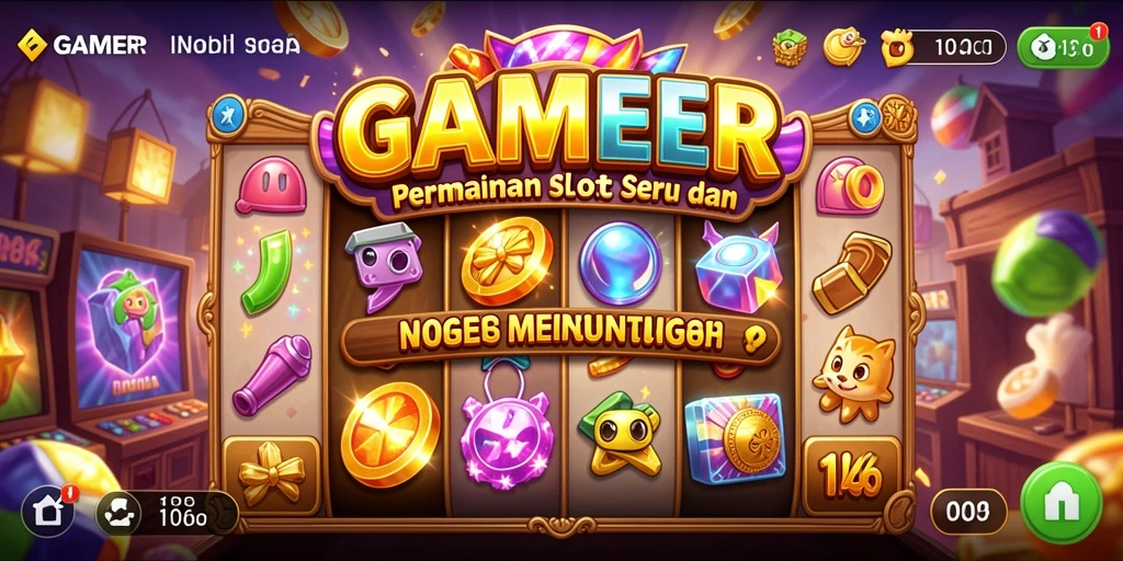 Tampilan gameplay GAMERP yang menarik dan seru saat bermain Slot.