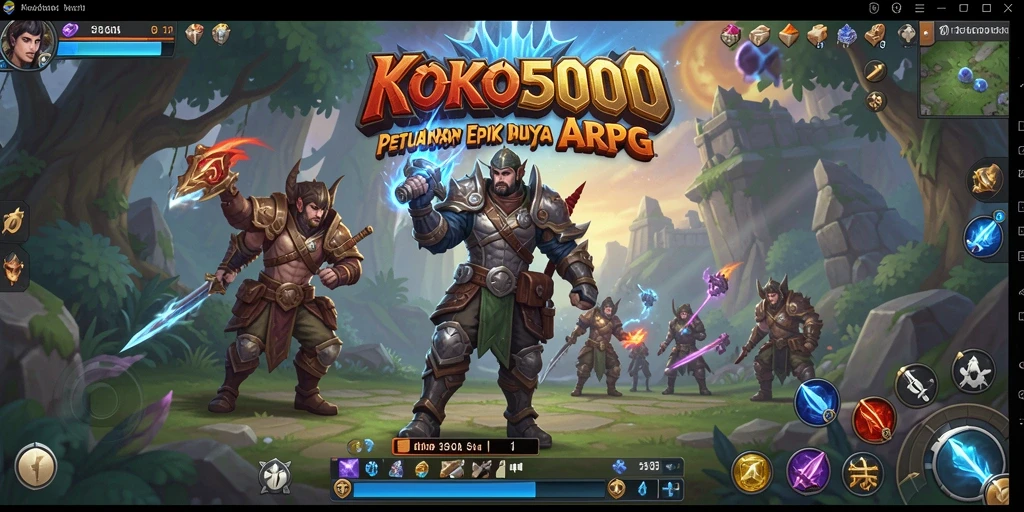 Gambaran epic dari pertempuran seru di KOKO5000.