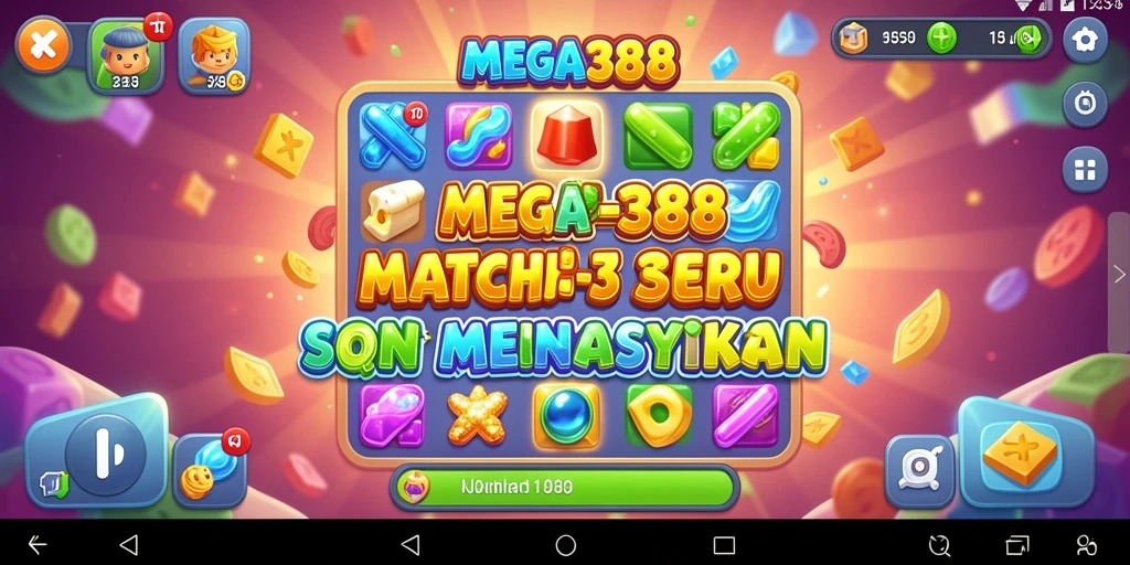 Gameplay seru dengan berbagai tantangan di MEGA388.