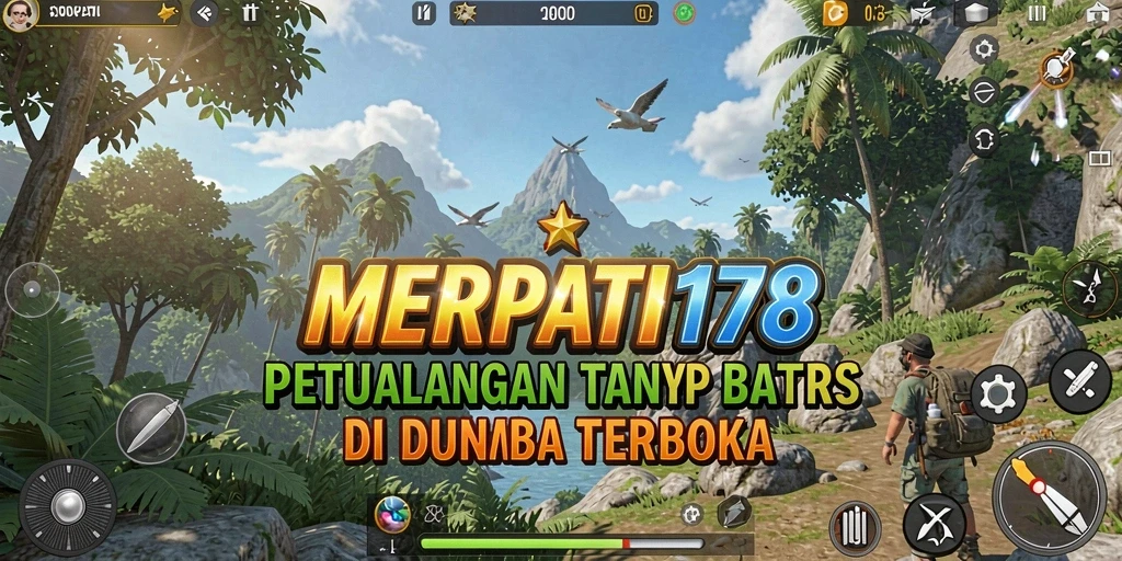 Tangkapan layar gameplay MERPATI178 dengan dunia terbuka yang menakjubkan.