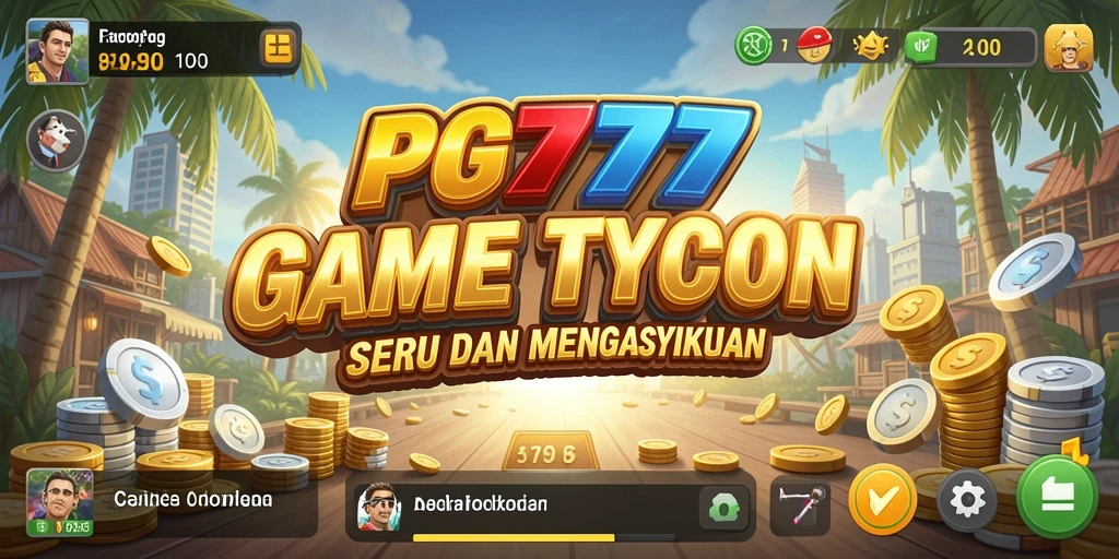 Tampilan menarik PG777 dengan gameplay Tycoon yang mendebarkan.