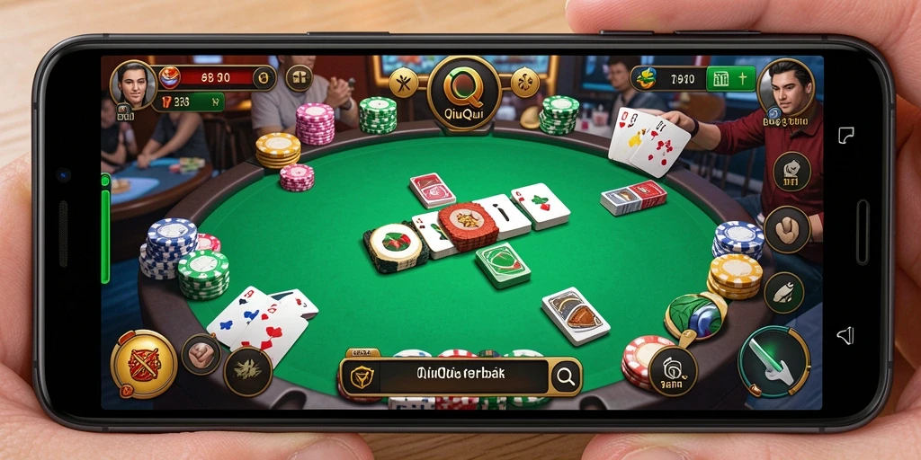 Screenshot utama T6 menampilkan gameplay QiuQiu yang seru.