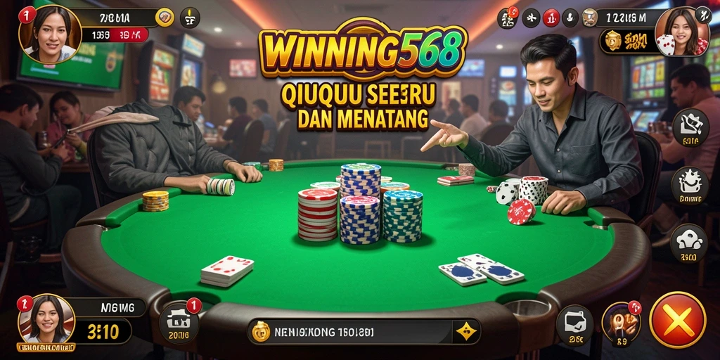 Screenshot gameplay QiuQiu dengan grafis menawan dan antarmuka yang menarik.