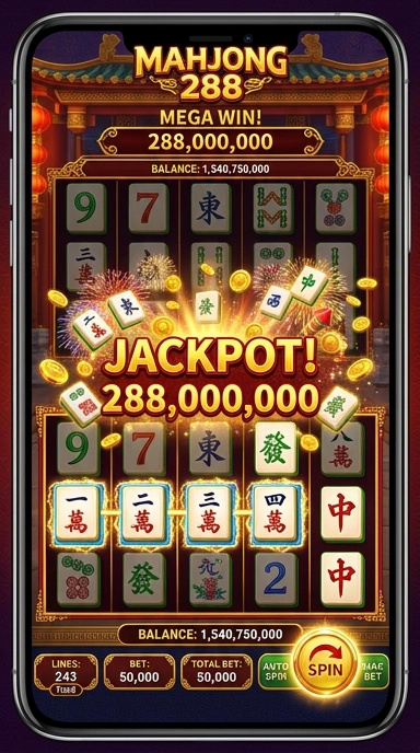 Screenshot berbagai aplikasi populer yang tersedia di mahjong288.